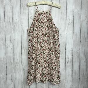 Everly Francescas Zoey Floral Chiffon Boho Fairy Cottage Flowy Mini Shift Dress